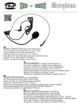 TAP HD-MIC Headset Condencer Microphone instrukcja