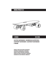 Spokey 941206 E-Rush Electric Skateboard Instrukcja obsługi