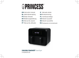 Princess 1.182068.01.001 Double Basket Airfryer Instrukcja obsługi