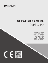 Wisenet PNO-A9081RLP Network Camera instrukcja