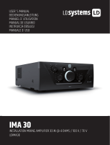 LD systems LD IMA 30 Mixing Amplifier Instrukcja obsługi