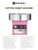 Hendi 282731 Cotton Candy Machine Instrukcja obsługi