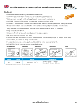 Ideal 42 SpliceLine Wire Connectors Instrukcja instalacji