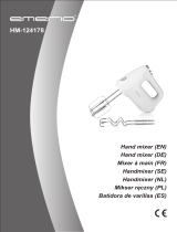 Emerio HM-124178 Hand Mixer Instrukcja obsługi