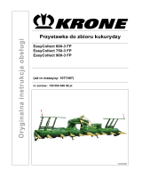 Krone BA EasyCollect 600-3/750-3/900-3 FP Instrukcja obsługi