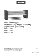 Miele PRI 421 Installation Plan