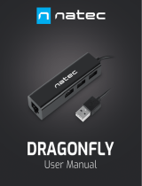 Natec DRAGONFLY Functional Adapter Hub Instrukcja obsługi