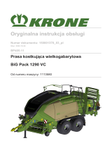 Krone BA BiG Pack 1290 VC (BP405-11) Instrukcja obsługi