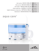 eta Aqua Care Plus Oral Irrigator Instrukcja obsługi