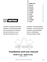 Vetus BOW7512D Bow Thruster Instrukcja obsługi