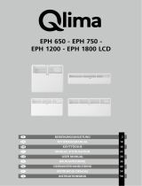 QLIMA EPH1200LCD Instrukcja obsługi
