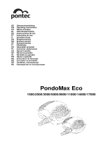 Pontec 2500 PondoMax Eco Pond Pump Instrukcja obsługi