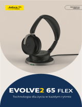 Jabra Evolve2 65 Flex - USB-C MS Stereo Instrukcja obsługi