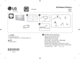 LG 24UD58 LED LCD Monitor instrukcja