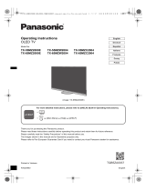 Panasonic TX55MZW2004 Skrócona instrukcja obsługi
