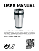 MOB MO3559 RAM Stainless steel cup 455 ml Instrukcja obsługi