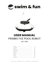 swim fun 1940 Frisbee FX2 Pool Robot Instrukcja obsługi