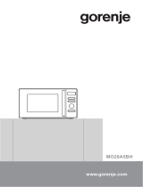 Gorenje MO28A5BH Combined Microwave Oven Instrukcja obsługi