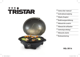 Tristar BQ-2816 Electric Kettle Grill Instrukcja obsługi