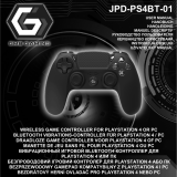 GMB GAMING JPD-PS4BT-01 Wireless Game Controller for PlayStation 4 or PC Instrukcja obsługi