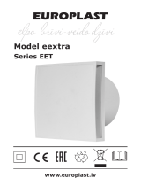 Europlast Eextra Series EET Electric Fans Instrukcja obsługi