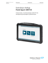 Endres+Hauser BA Field Xpert SMT50 Instrukcja obsługi