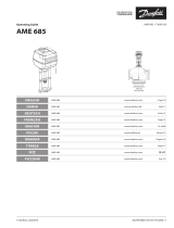 Danfoss AME 685 Instrukcja obsługi