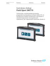 Endres+Hauser BA Field Xpert SMT70 Instrukcja obsługi
