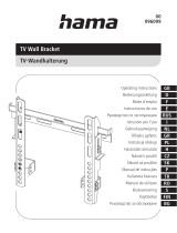 Hama 00096099 TV Wall Bracket Instrukcja obsługi