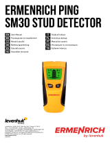 Levenhuk Ermenrich Ping SM30 Stud Detector Instrukcja obsługi