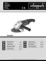 Scheppach 5903812901 Angle Grinder Instrukcja obsługi