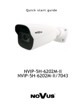 Novus NVIP-5H-6202M-II Bullet IP Camera instrukcja