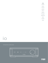 Rega io Integrated Amplifier Instrukcja obsługi