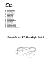 Pontec 87585 PondoStar LED Rock Light Set 3 Instrukcja obsługi