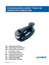 probst FXAH-120-GRABO-PRO-LIFTER-GREENLINE Instrukcja obsługi