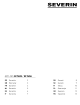 SEVERIN EZ 7405 2-in-1 Ice Cream Maker Instrukcja obsługi