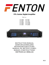 Fenton 172.084 FPL-Series Digital Amplifier Instrukcja obsługi