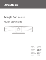 Avermedia PA511D Mingle Bar Conference Video Bar instrukcja