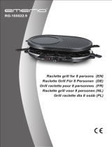 Emerio RG-105522.9 Raclette Grill for 8 Persons Instrukcja obsługi