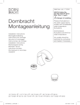 Dornbracht USA 13715811-06 Instrukcja instalacji