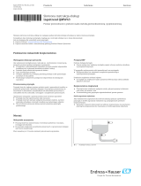 Endres+Hauser KA Liquitrend QMW43 Short Instruction