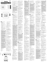 Hama 00186370 Thermometer-Hygrometer Instrukcja obsługi