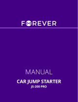 Forever JS-200 PRO Car Jump Starter Instrukcja obsługi