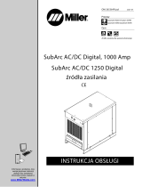 Miller SUBARC AC/DC 1000/1250 DIGITAL POWER SOURCES Instrukcja obsługi