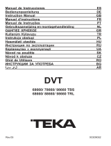 Teka DVT 98660 TBS BK Cooker Hood (Extractor hood) Instrukcja obsługi