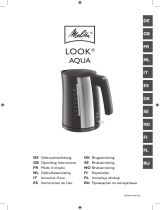 Melitta LOOK AQUA Water Kettle Instrukcja obsługi