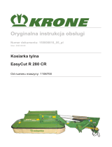 Krone BA EasyCut R 280 CR Instrukcja obsługi