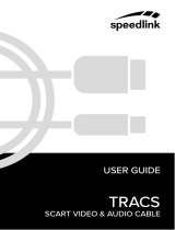 SPEEDLINK TRACS Scart Video & Audio Cable instrukcja