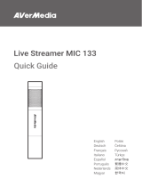 Avermedia MIC 133 Live Streamer instrukcja