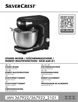 Silvercrest SKM 650 A1 Stand Mixer Instrukcja obsługi